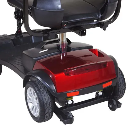 The elderly electric scooter