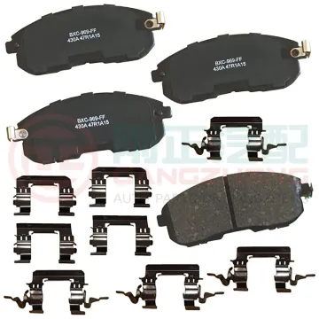 High Quality Disc Brake Pads for Various Automotive Brands: DFSK, CHANGNA, GEELY, CHERY, JAC, HONGQI, JMC, SAIC, MG, MAXUS