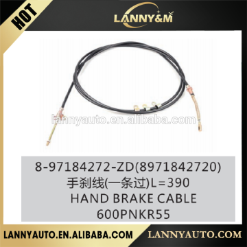 8971842720 8-97184272-ZD 600P NKR55 HAND BRAKE CABLE L=390