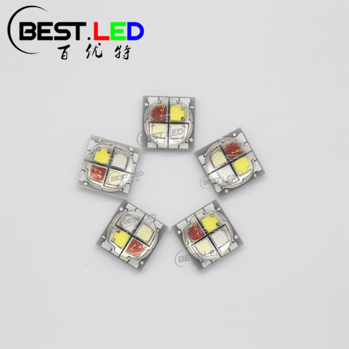 3W High Power RGBW LED with Domed Lens