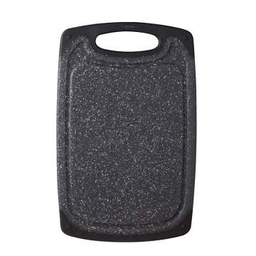 Ensemble de 3 planches à découper en plastique non glissées faciles avec des rainures de jus pour l'ail et le gingembre