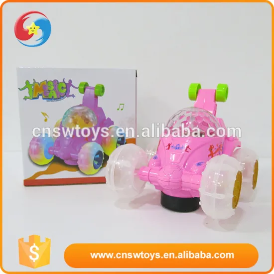 High quality plastic pink baby girl plastic electric design your own toy car