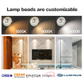 15W Hotel Hotel Glare Anti Bleamed mennyezeti LED-es COB Downlight