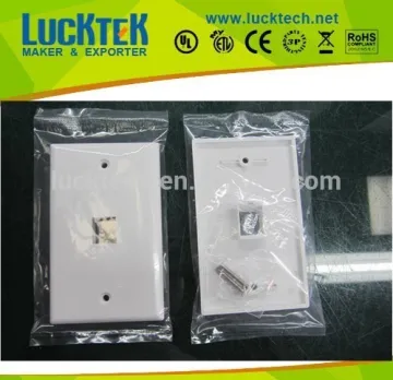 1 Gang USA type Plastic Duplex wall Receptacle