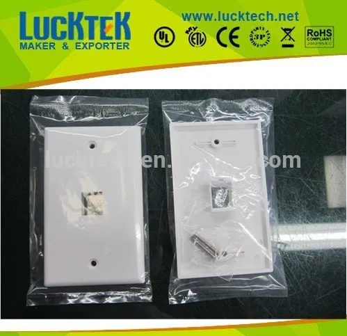 1 Gang USA type Plastic Duplex wall Receptacle