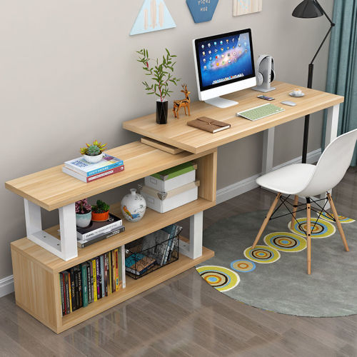 Schreibtisch mit Hütten und Schubladen