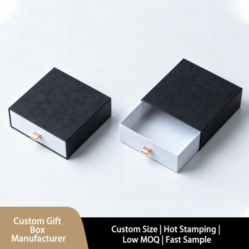 Drawstring Design Paper Drawer Gift Box