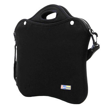 Neoprene Laptop Bags, Available in Various Designs, Customized Logos are Accepted