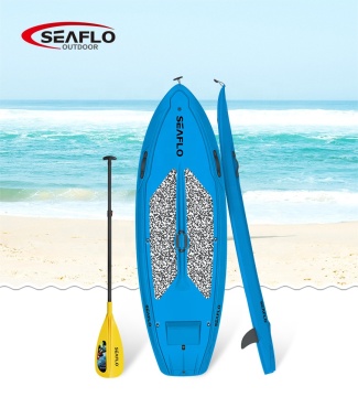 Seaflo Custom Hot Sale 9.6ft Hard Shell PVC Inflatable Paddle Board