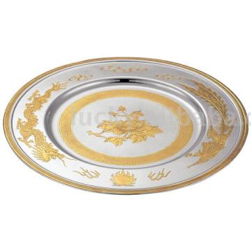 Round plate