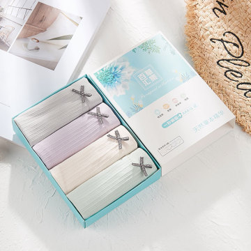 Seamless Mid-T-T-T-Taisten-Frauen-Briefs mit Oxygen-Graphen-Schutzhosen Boxed