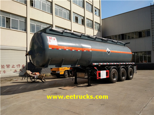 28500L 30T Hydrochloric Acid Trailer Tankers