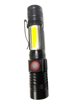Aluminiumlegierung wiederaufladbare Li -Batterie -LED -Sicherheit T5 Taschenlampe mit Laserlogo
