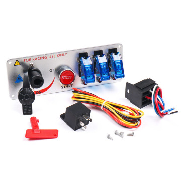 AUSO 12V Авто светодиодные гоночные гоночные машины запуск запуска запуска/выключатель
