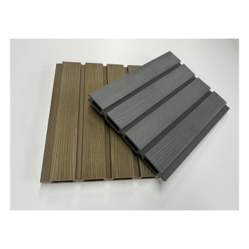 Superior Maintenance WPC Fluted Wall Panel for Outdoor Home and Hotel Decoration