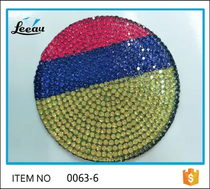 Iron Rhinestone brand Embroidery Patch