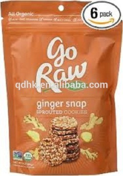 Dried snack food packaging bag