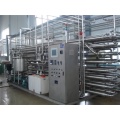 Milk machine pasteurizer two types of plates