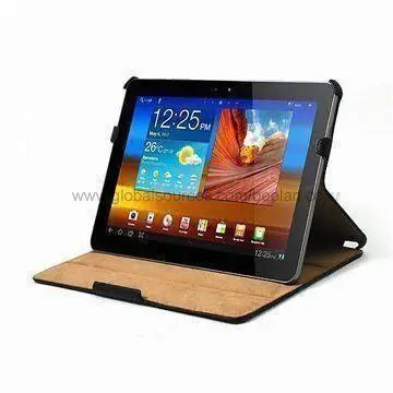 Tablet PC Case, Leather Cover, Made of High-quality PU and Microfiber, Easy to Carry