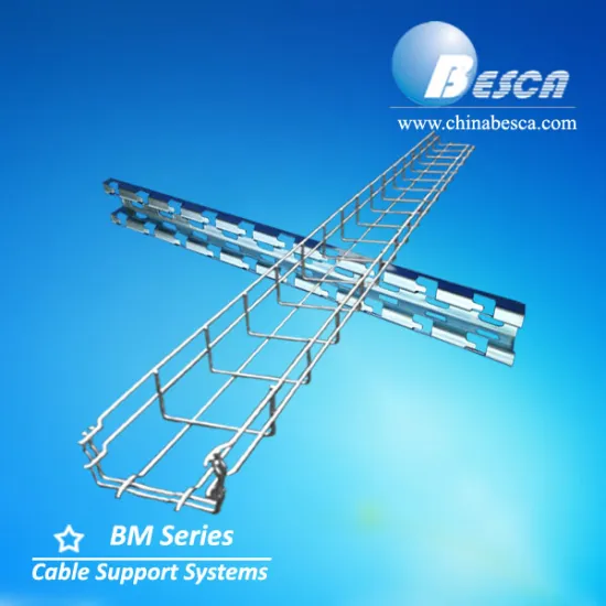 SS304 Straight Wire Basket Cable Tray without Couplers