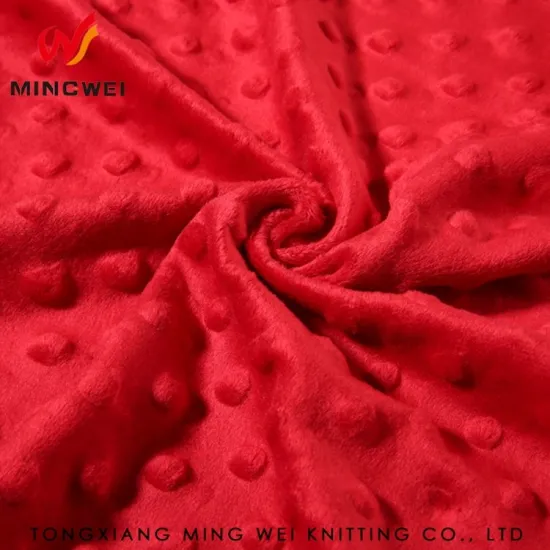 Azo free certificate Anti-pilling grey velour fabric for Baby neck sweater