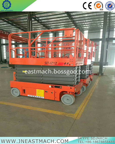 Factory Supply Reasonable Price Self Propelled Scissor Lift With Ce Iso