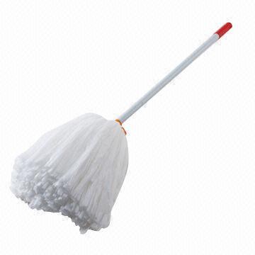 Nonwoven Fabric Mop with Plastic Handle, Durable, Ideal for Home Use