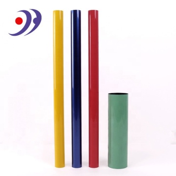 Hot Selling 3k Colored Forged Plain Twill Glossy Fabric Blue Carbon Fiber Tubes