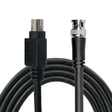 Waterproof Plug Cable 8 Pin Mini DIN to BNC Adapter Wire Harness