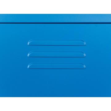 Blue Metal TV Stand with Storage Direct Wholesale