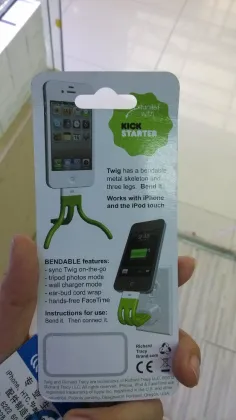 usb cable holders stick for mobile phone