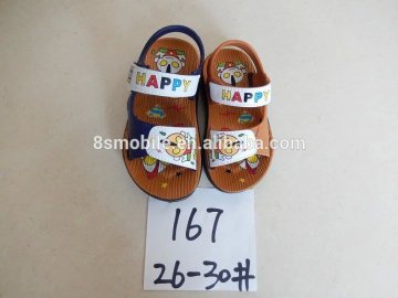 cute kids PVC sandal with new design