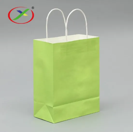 80g luxury shopping bags kraft paper bag