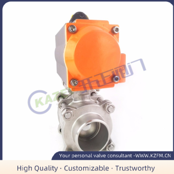 Pneumatic Ball Valve in stock