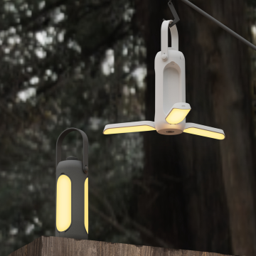 Vendita calda: torcia ultra luminosa portatile a batteria e lanterna da campeggio