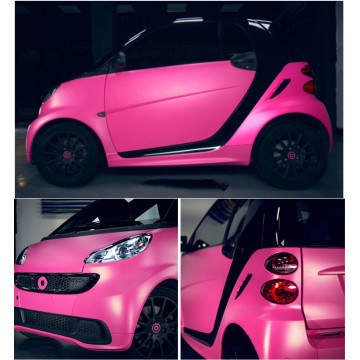 Magenta Matte Chrome Vinyl Wraps