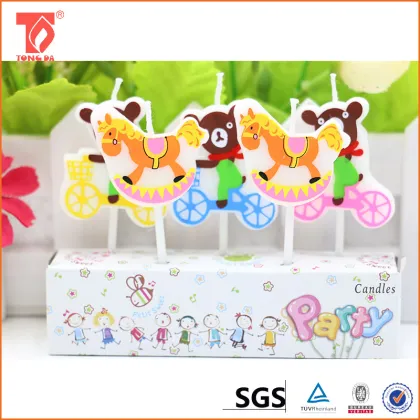 Party decoration birthday pony candles