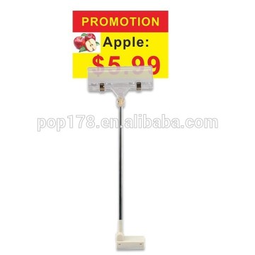 metal display poster stand holder for supermarket display