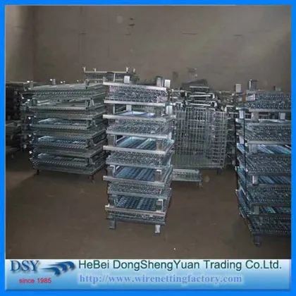 Welded Galvanized Metal Storage Cages
