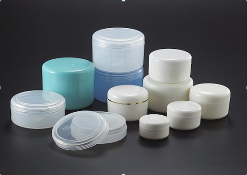 fashional plastic PP cream jar colorful cosmetic empty cream jar