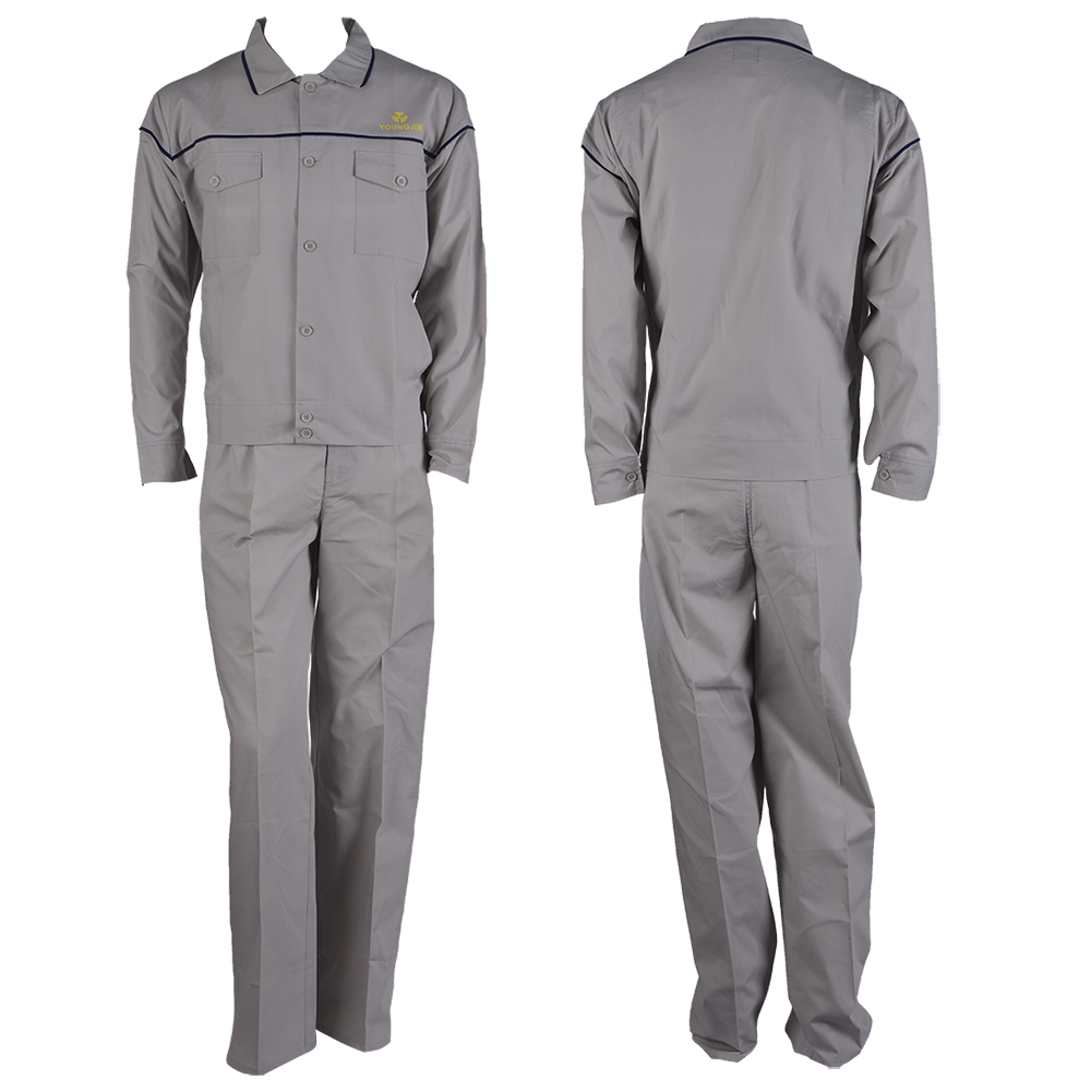 Long Sleeve PolyCotton Twill Work Suit China Manufacturer