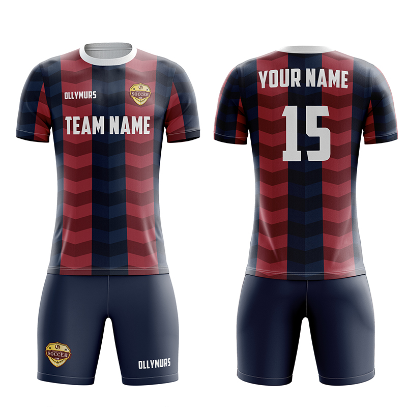 New Design Soccer Wear Uniform Sets Make Your Own Sublimation Adult Footballl Shirt Custom Soccer Jersey