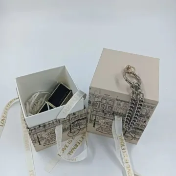 Jewelry packaging cardboard box custom