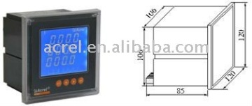 digital three energy meter PZ42L-3E