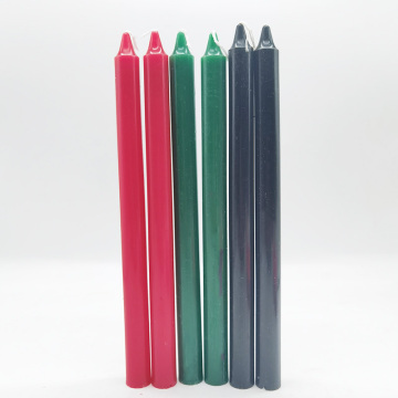 10 Inch Dripness Colors Stick Taper Candle