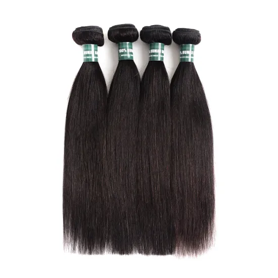 best seller straight virgin brazilian raw cuticle aligned human hair extension