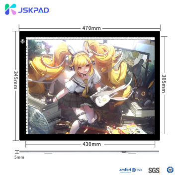 JSKPAD A3 tamanho Led Tracing Light Pad Artist