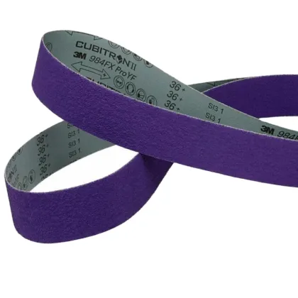 3M 984FX Pro Cubitron II Metal Grinding and Polishing Sanding Belt