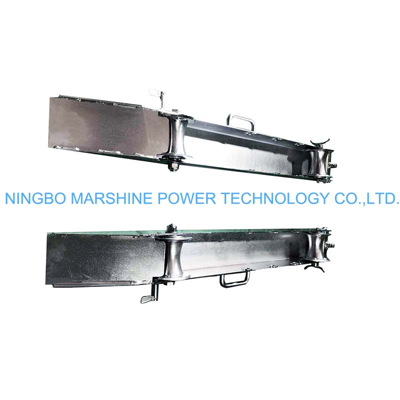 Adjustable Width Roll On Cable Drum Rotator Platform