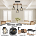 3 - Light Kitchen Island Lighting Pendant Light Fixtures
